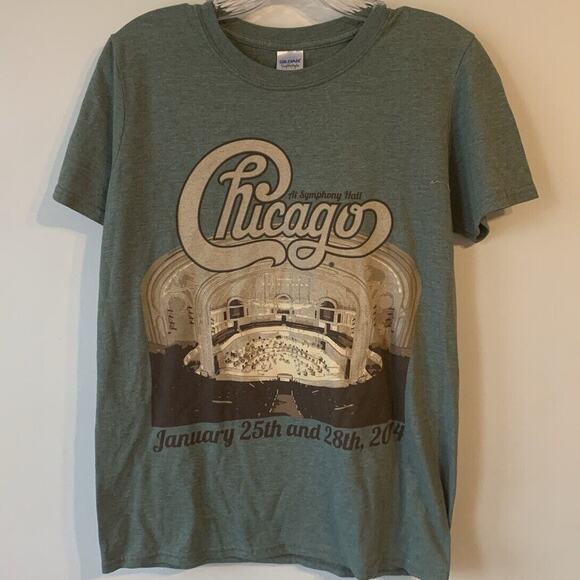 Chicago band At symphony Hall January 2014 t-shirt Gildan SZ M - Cool - Picture 2 of 6